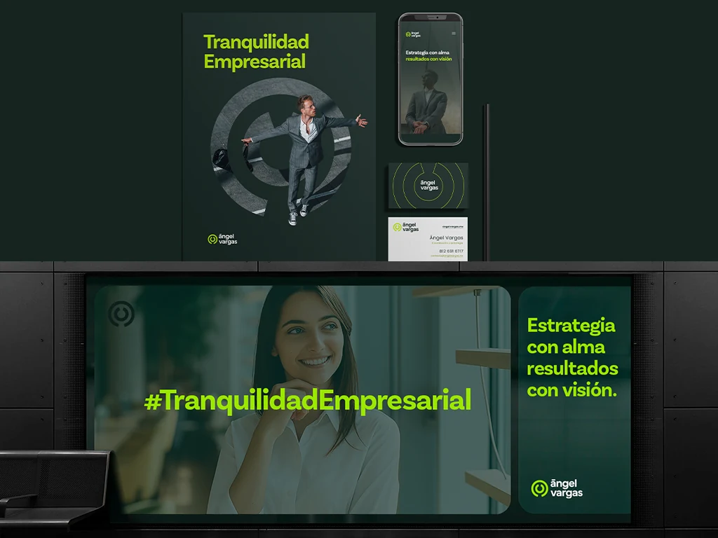 Ángel Vargas · Visual identity