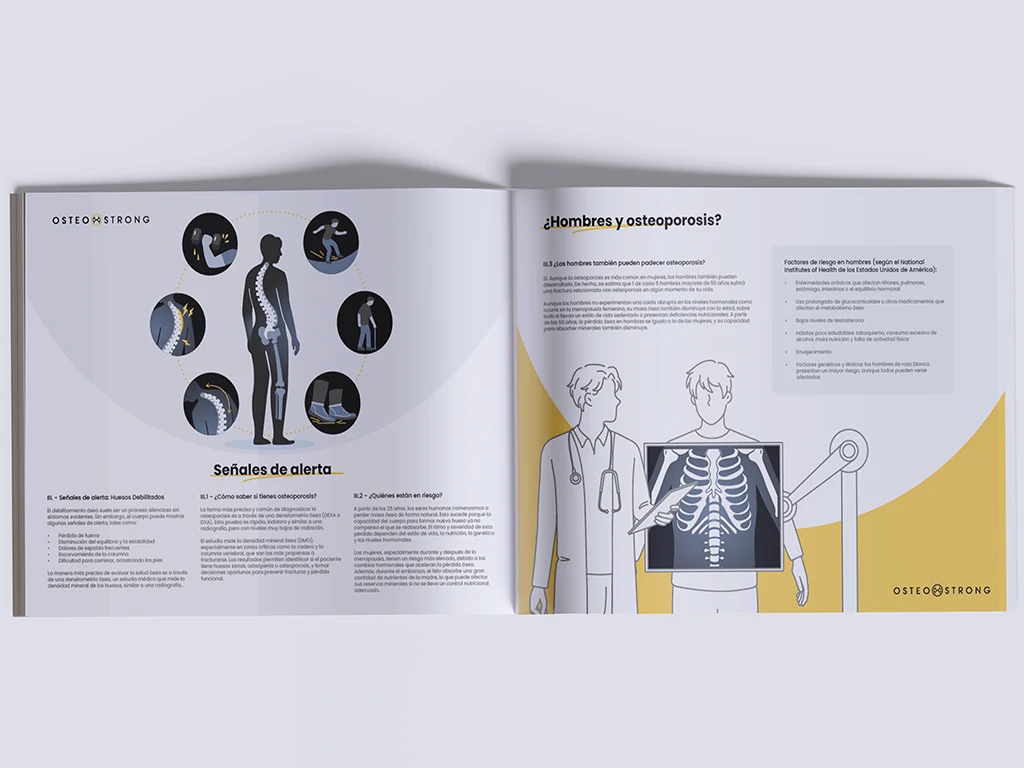 OsteoStrong · Editorial design