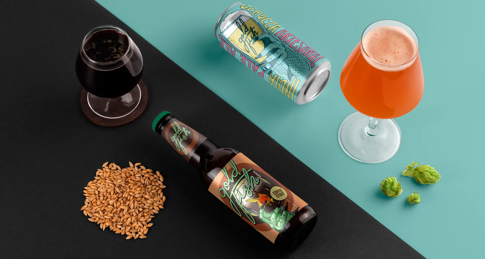 IPA and stout · The collection