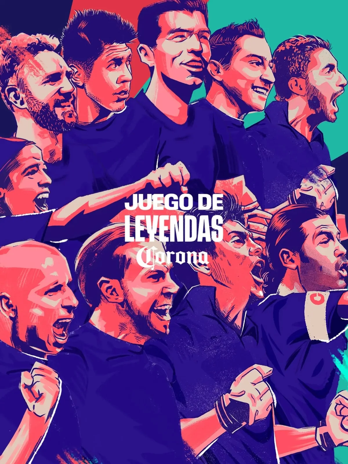 Composición de jugadores · Camisetas oscuras · Juego de Leyendas FIFA