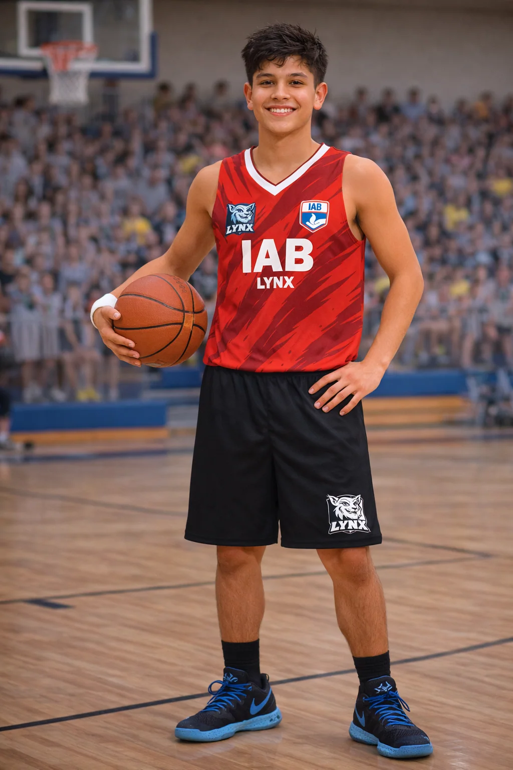 Lynx · Basketball uniform mockup