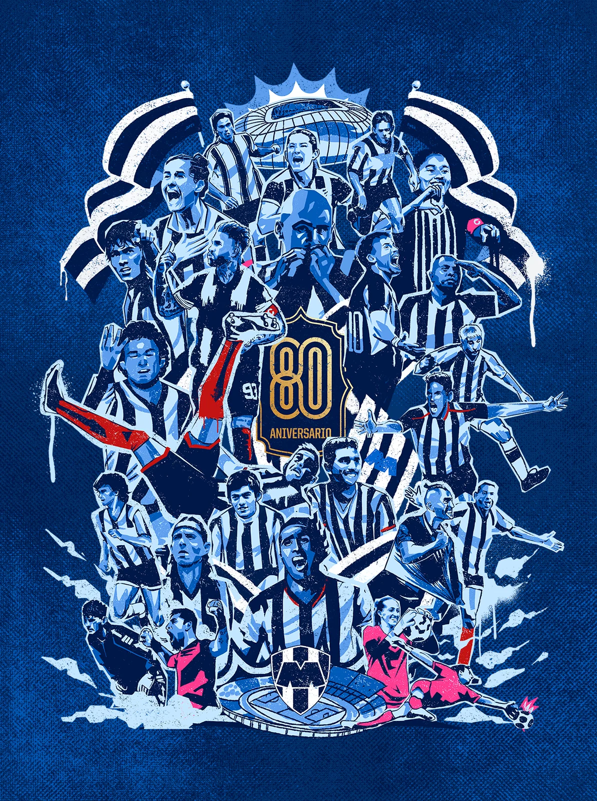 Complete commemorative illustration