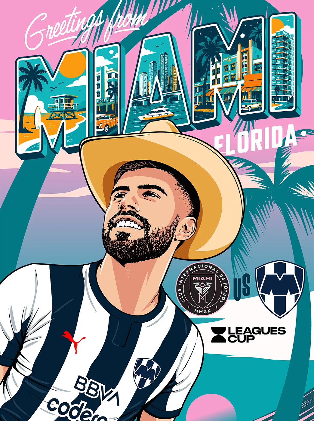 Rayados in Leagues Cup 2026 · Inter Miami vs. Monterrey