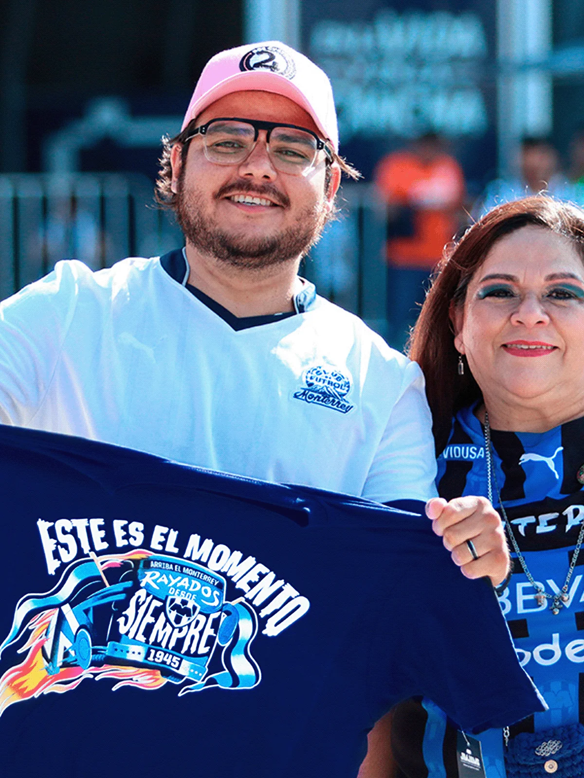 Rayados fan merchandise